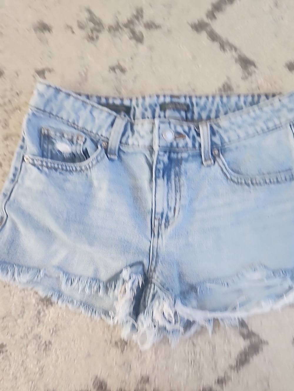 wild fable Light Blue Distressed Denim Shorts